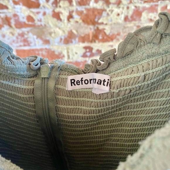 Seafoam Green Reformation Dress - Picture 4 of 7